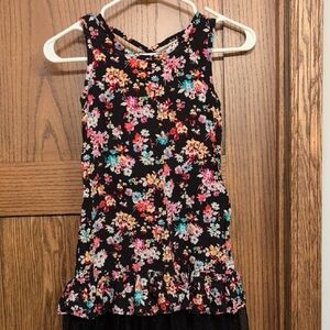 Beautees Multicolor Floral Kids Dress